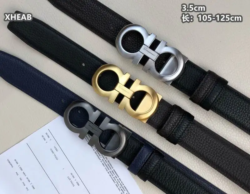 Ferragamo belt 35mmX105-125cm 8L126